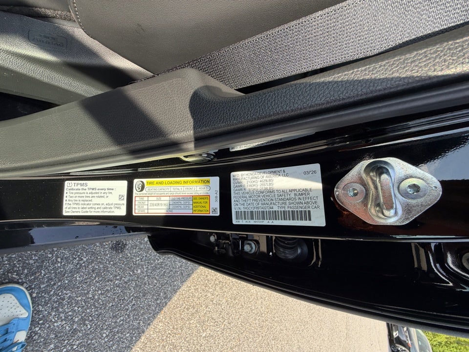 2026 Honda Accord Hybrid Touring