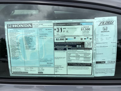 2026 Honda Civic Si Manual