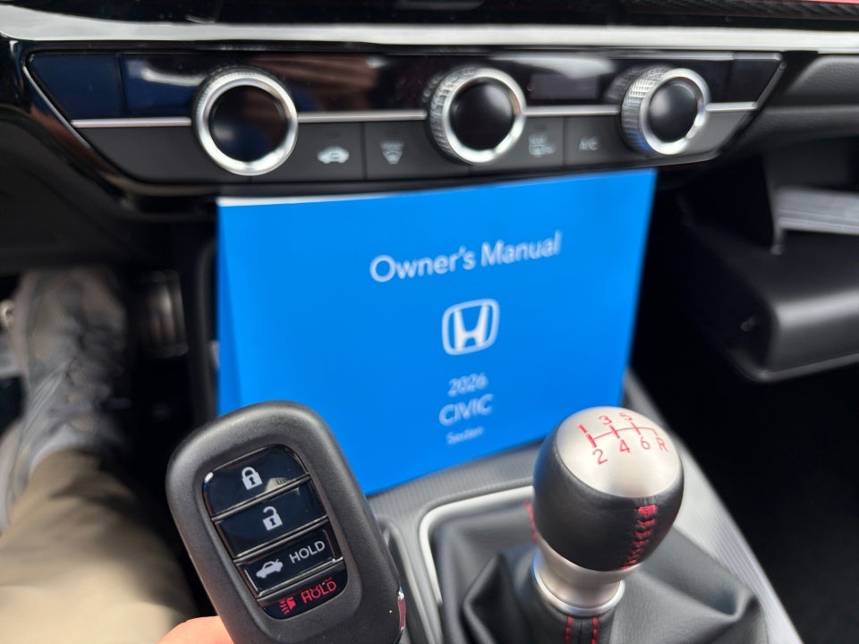 2026 Honda Civic Si Manual
