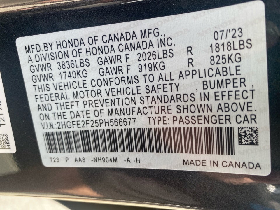 2023 Honda Civic Sedan LX