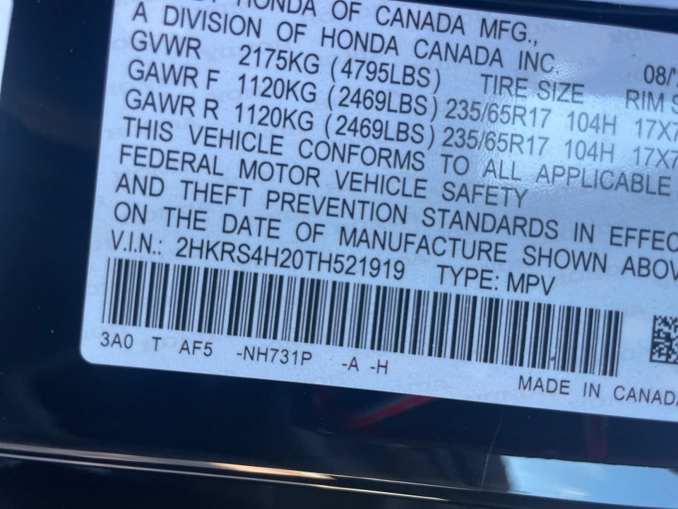 2026 Honda CR-V LX