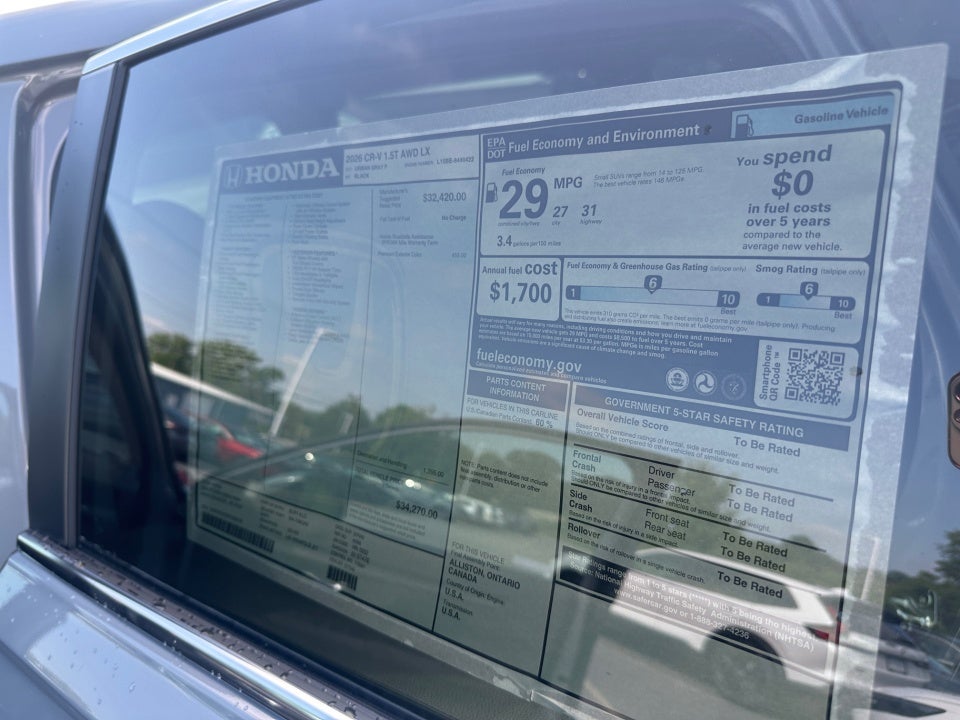 2026 Honda CR-V LX AWD
