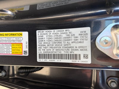 2026 Honda CR-V LX AWD