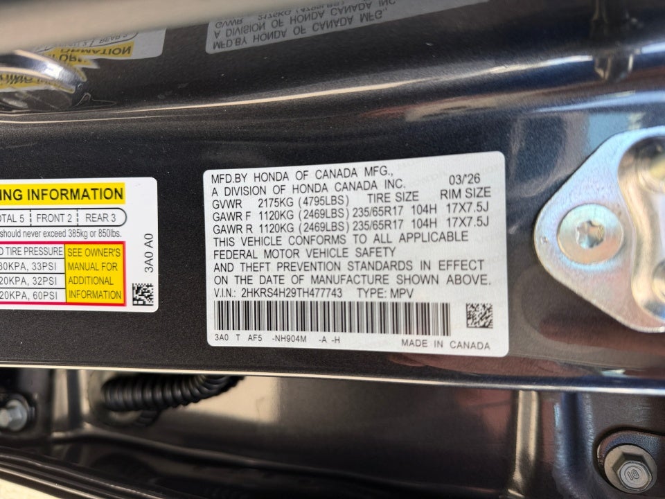 2026 Honda CR-V LX AWD