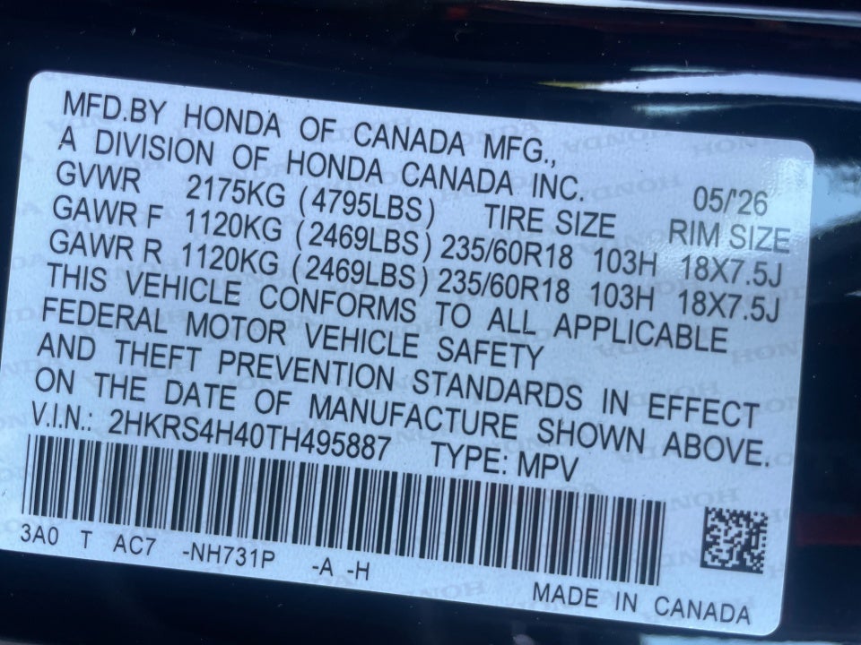 2026 Honda CR-V EX AWD