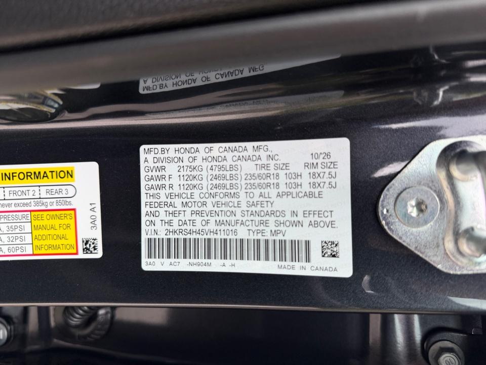 2027 Honda CR-V EX