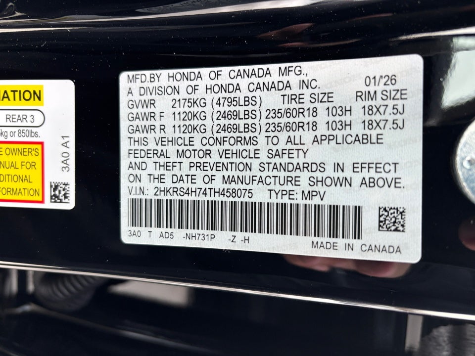 2026 Honda CR-V EX-L AWD