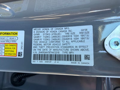 2026 Honda CR-V EX-L AWD