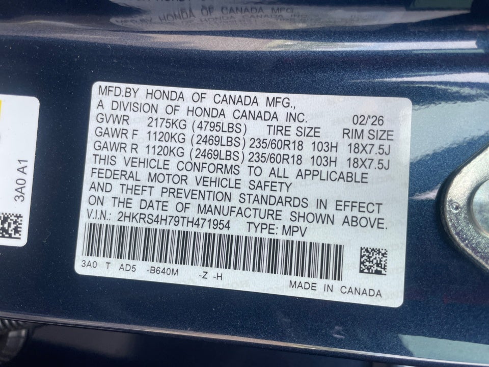 2026 Honda CR-V EX-L AWD