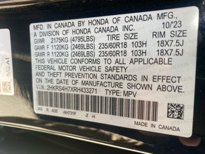 2024 Honda CR-V EX-L AWD
