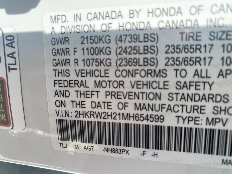 2021 Honda CR-V AWD LX