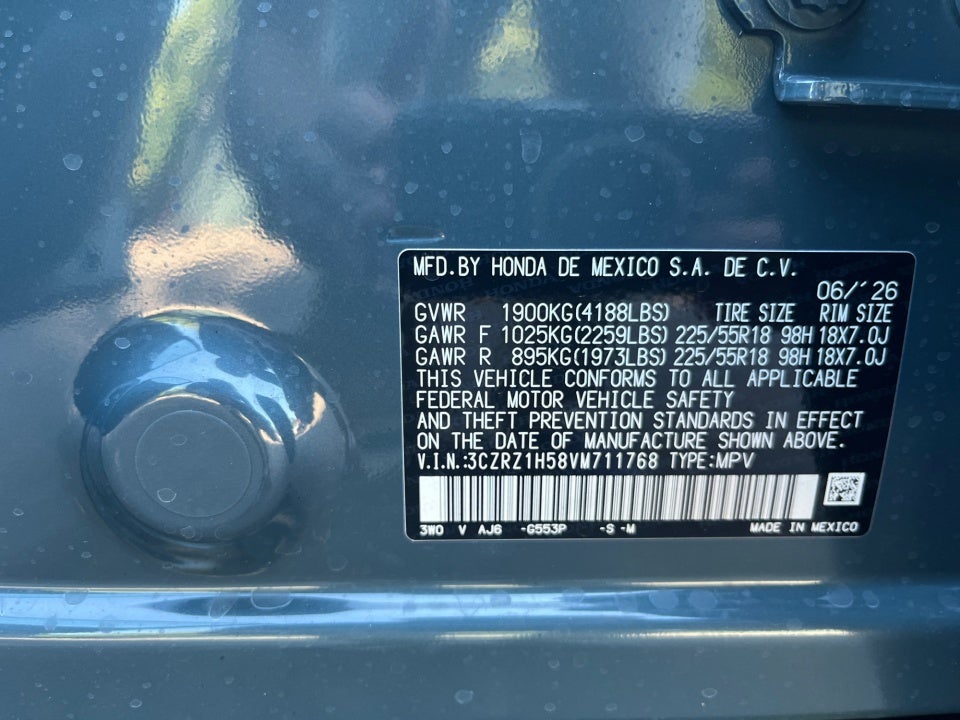 2027 Honda HR-V Sport