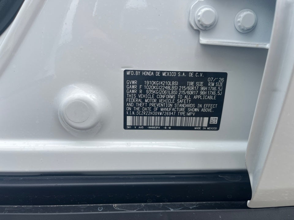 2027 Honda HR-V LX