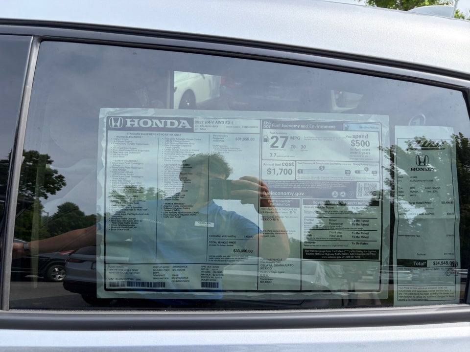 2027 Honda HR-V EX-L