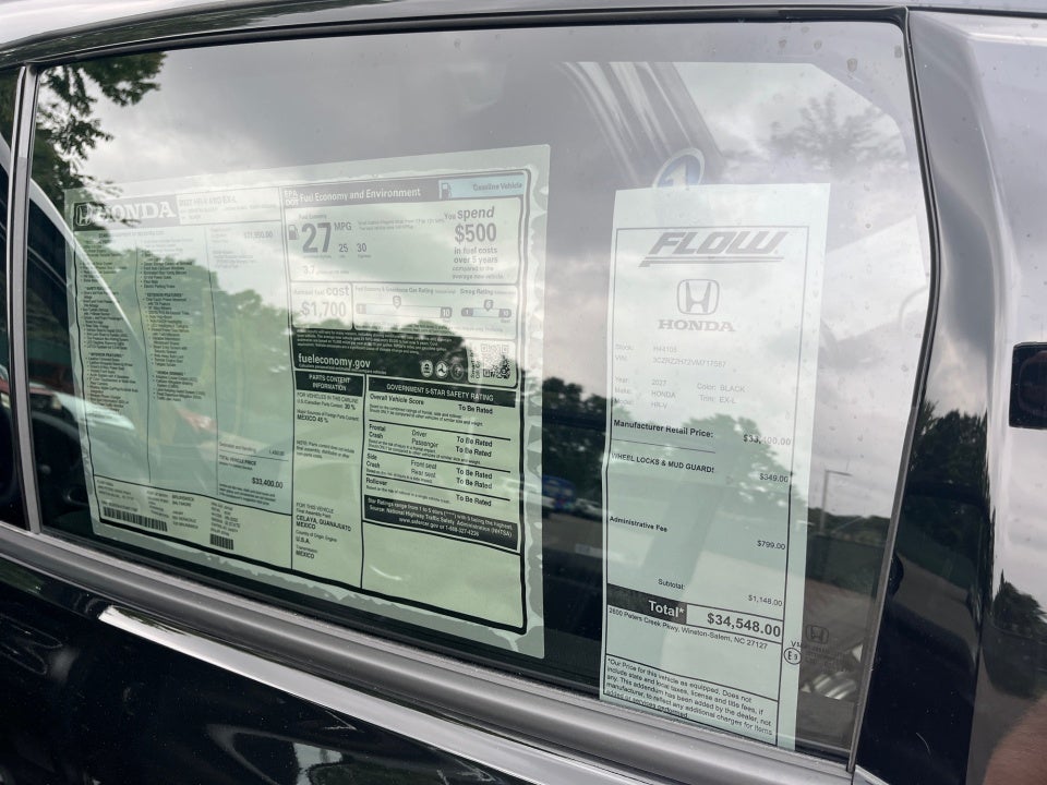 2027 Honda HR-V EX-L