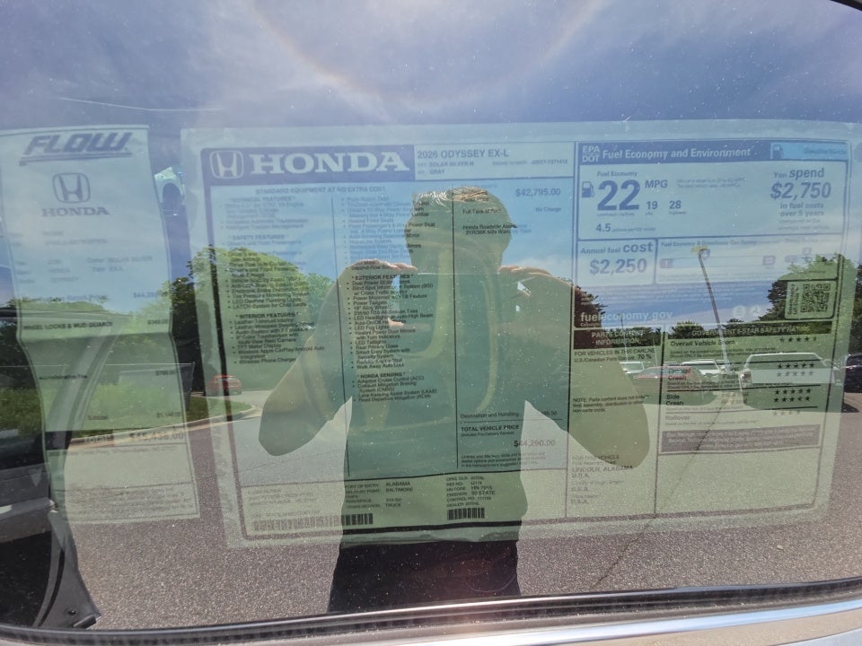 2026 Honda Odyssey EX-L