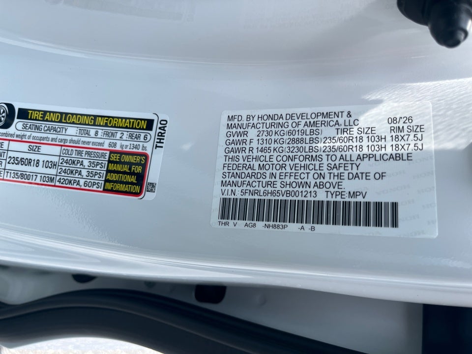 2027 Honda Odyssey EX-L
