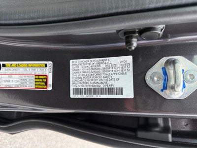 2027 Honda Odyssey EX-L