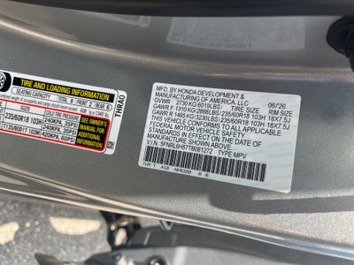 2026 Honda Odyssey EX-L