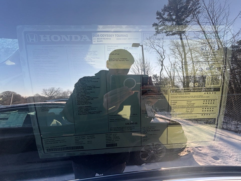 2026 Honda Odyssey Touring