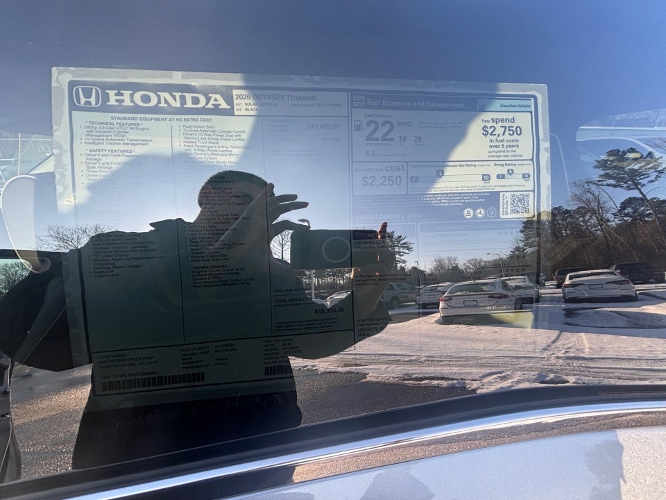 2026 Honda Odyssey Touring