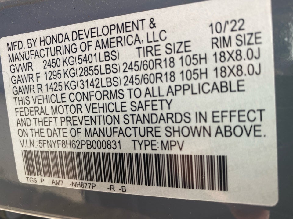 2023 Honda Passport AWD TrailSport