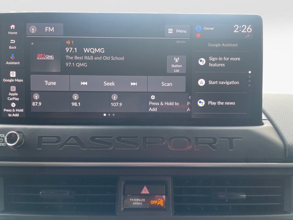 2026 Honda Passport RTL Towing