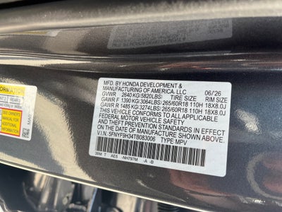 2026 Honda Passport RTL