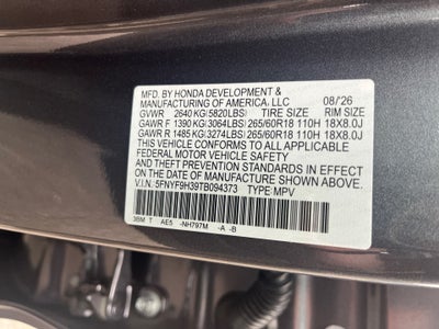 2026 Honda Passport RTL