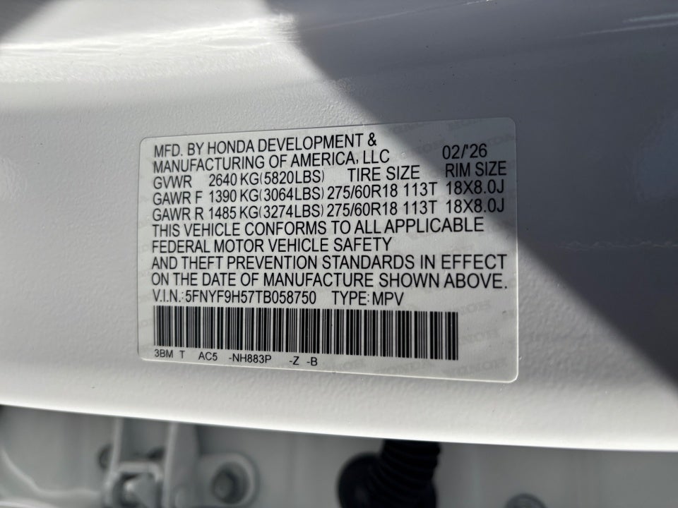 2026 Honda Passport AWD TrailSport