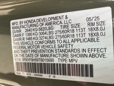 2026 Honda Passport AWD TrailSport