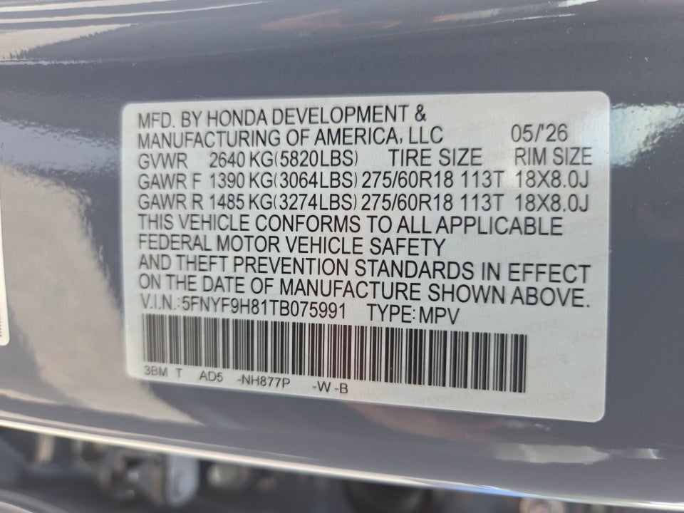 2026 Honda Passport AWD TrailSport Elite