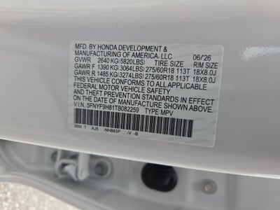 2026 Honda Passport TrailSport Elite