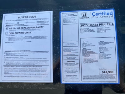 2025 Honda Pilot EX-L