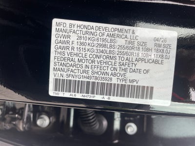 2026 Honda Pilot EX-L