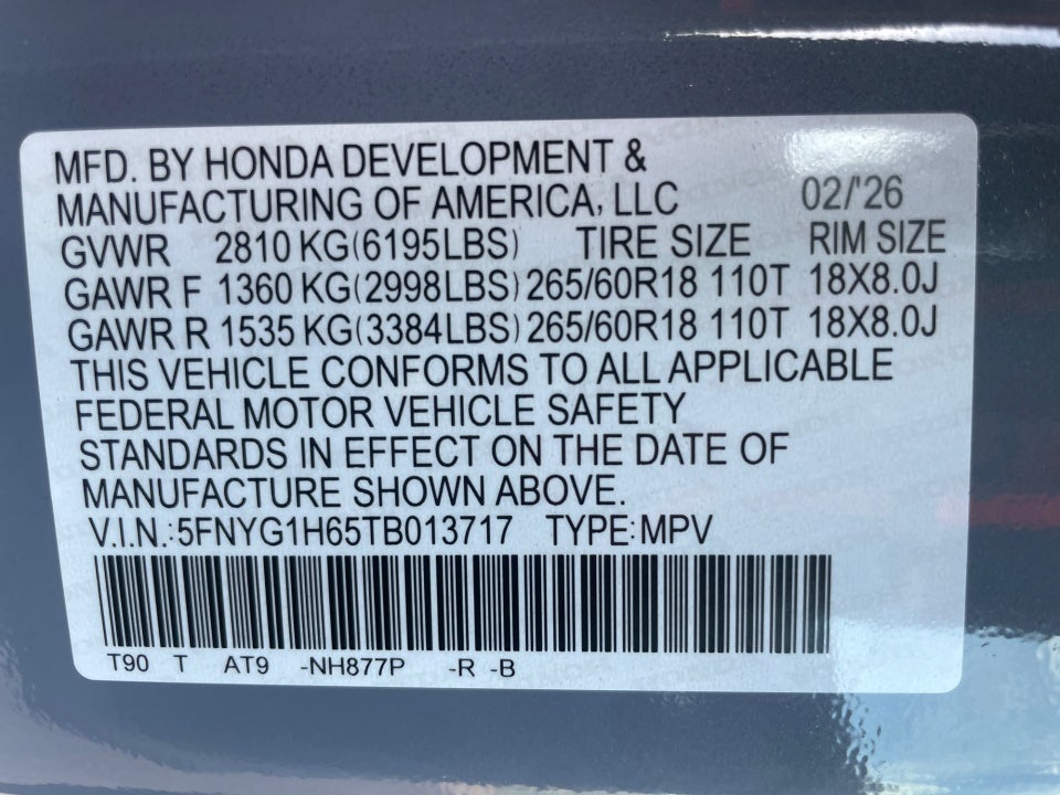 2026 Honda Pilot TrailSport
