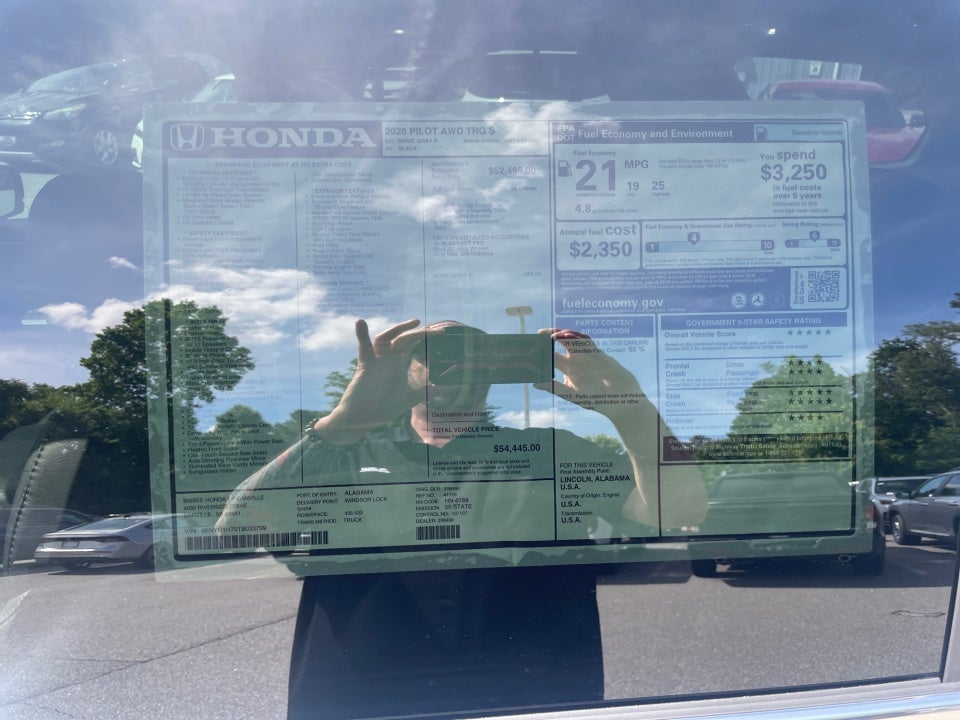 2026 Honda Pilot Touring