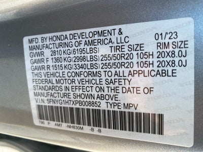 2023 Honda Pilot AWD Touring