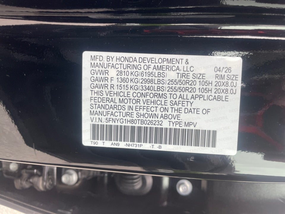 2026 Honda Pilot Elite