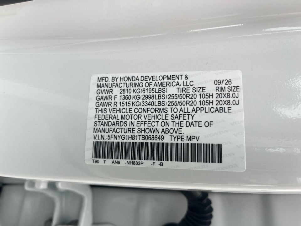 2026 Honda Pilot Elite