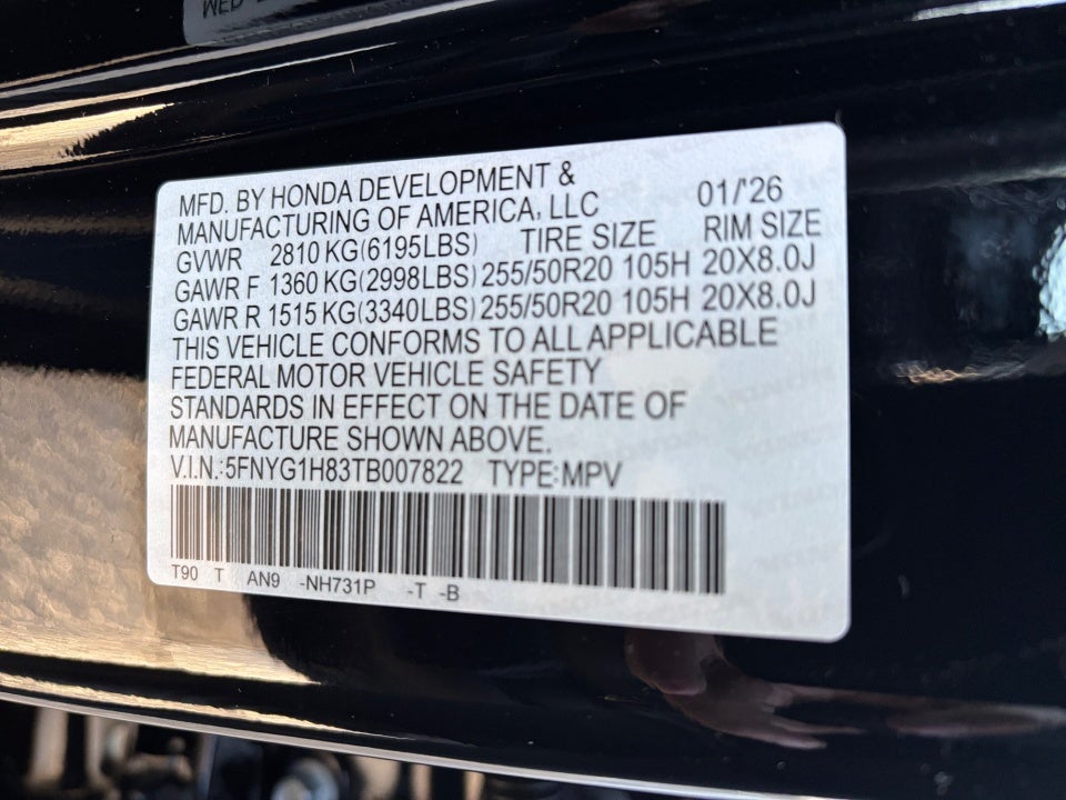 2026 Honda Pilot Elite