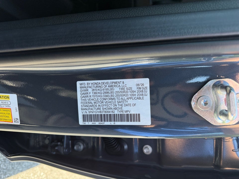 2026 Honda Pilot Elite