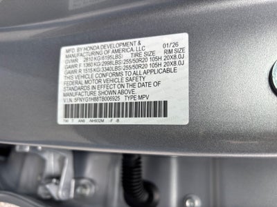 2026 Honda Pilot Elite