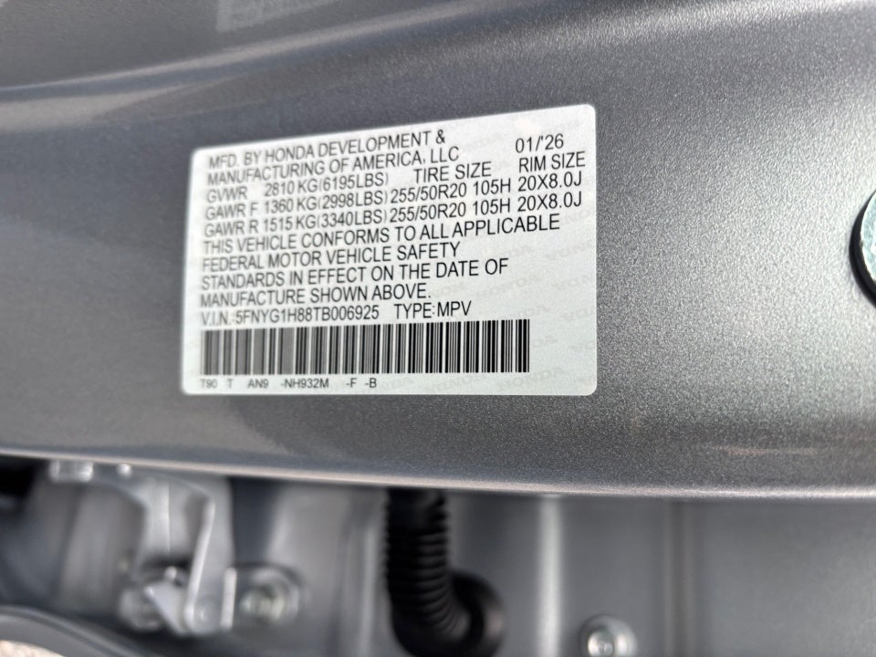 2026 Honda Pilot Elite