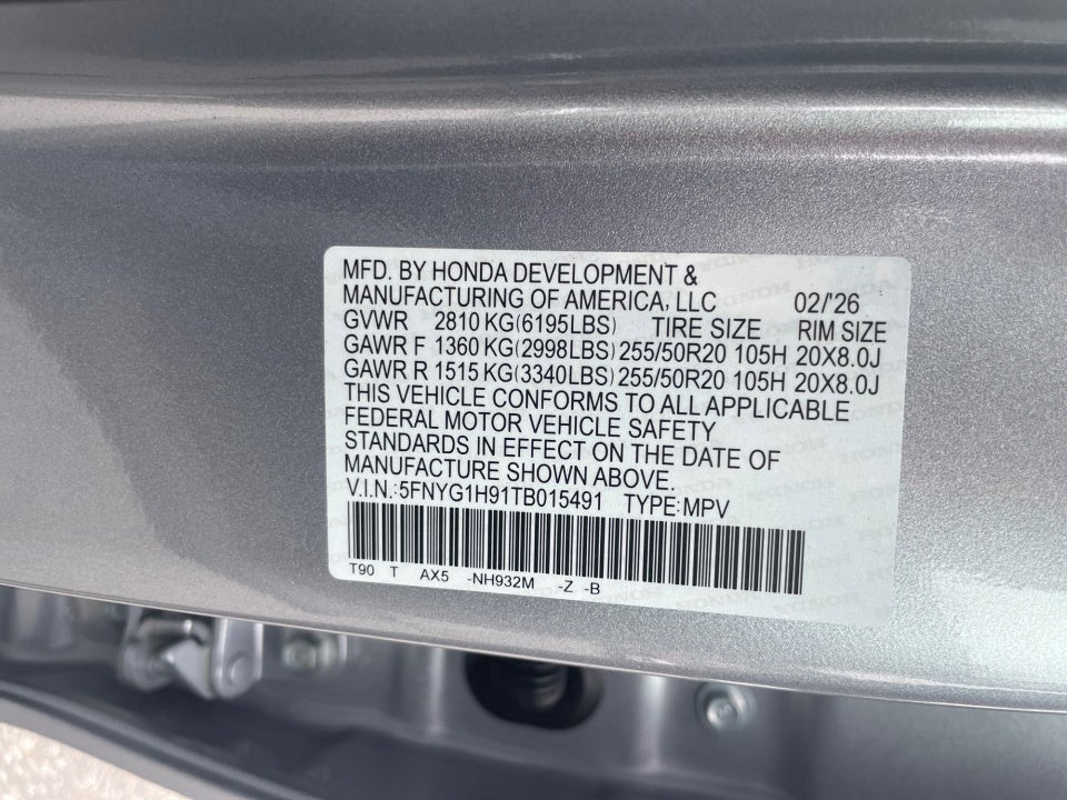 2026 Honda Pilot Black Edition