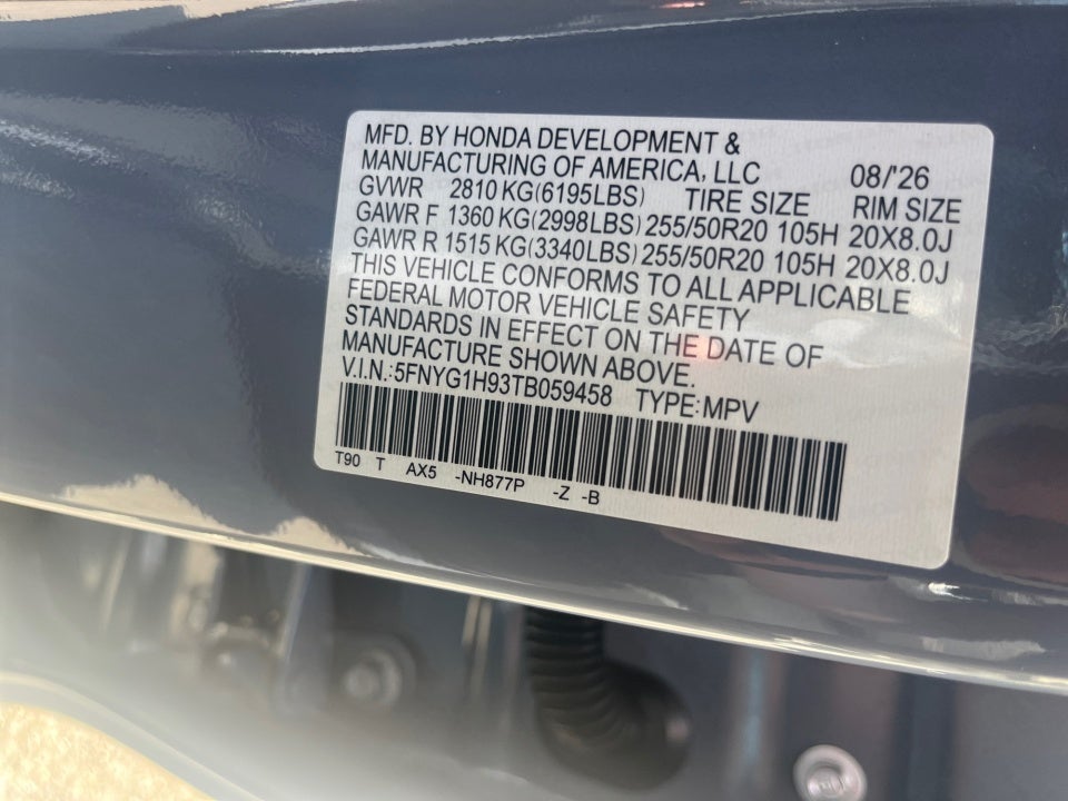 2026 Honda Pilot Black Edition