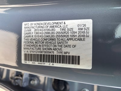 2026 Honda Pilot Black Edition