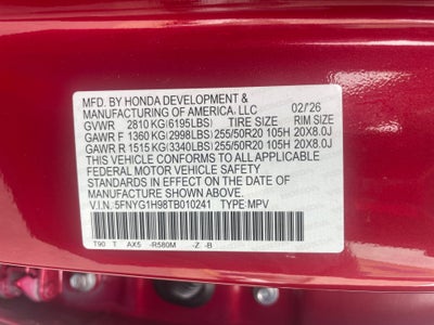 2026 Honda Pilot Black Edition