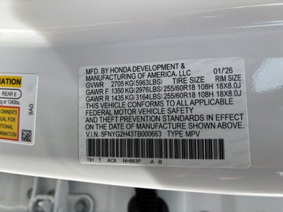 2026 Honda Pilot EX-L