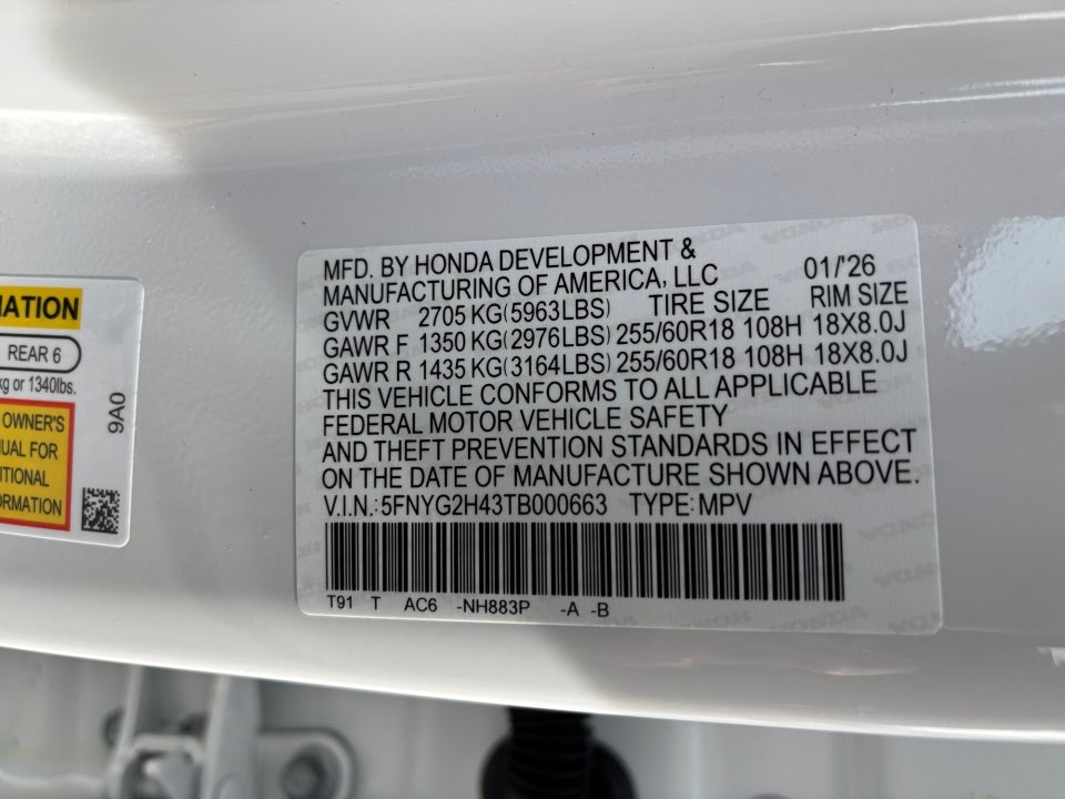 2026 Honda Pilot EX-L